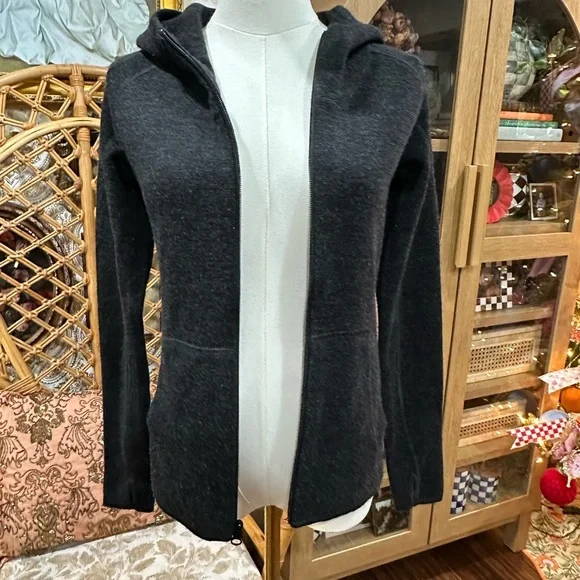 Triple Aught Design Wool Black Zip-Up Hoodie size XS - Picture 5 of 5